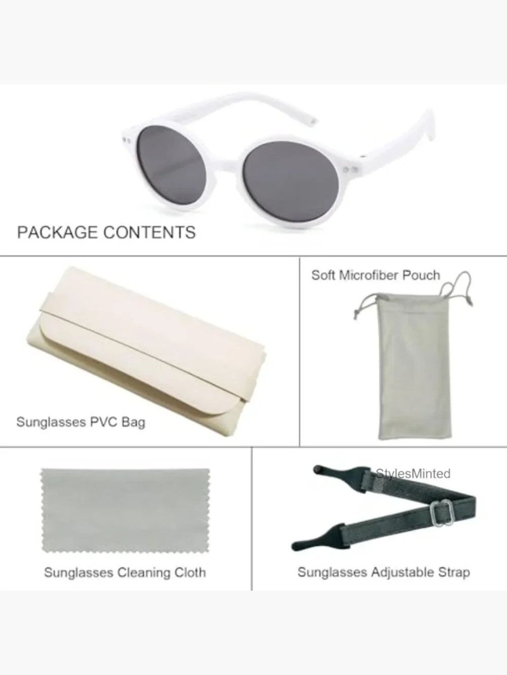 Baby Sunglasses with Strap Polarized UV400 for Infant Toddler